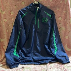 Notre Dame windbreaker